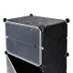 Modular Shoe Cabinet with 6 Shelves and Doors