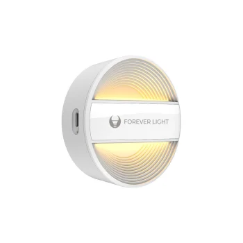 Forever Light PURE FLC-20 ALMA PIR LED Night Light with Motion Sensor, White