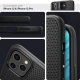 Apple iPhone 12 / 12 Pro 6.1\" Spigen Liquid Air TPU Case Cover, Black