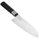 Santoku Knife KAI Wasabi Black 16.5 cm