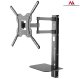 Maclean MC-772 TV Wall Mount with Shelf, 32-55\", VESA 400x400, 30kg
