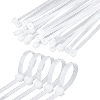 Cable Ties 2.5x100 mm, 100 pcs, White
