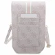 Guess 4G Stripe Phone Handbag with Shoulder Strap - Pink
