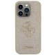 Apple iPhone 15 Pro Max 6.7\'\' Glitter Script Big 4G Case Cover, Gold