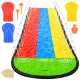 Kruzzel Triple Water Slide with Fountain, 480 cm