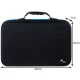 Diamond Painting Accessory Kit with 60 Jars in Hard Carry Case, Black