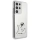 Karl Lagerfeld Samsung Galaxy S21 Ultra case Choupette Fun, transparent