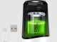 Electric Water Bottle Pump, Wireless Rechargeable Water Dispenser, Black