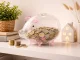 Large Glass Piggy Bank for Adults & Kids, Clear Money Saving Jar for Coins & Bills