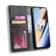 OnePlus 7 Vintage Style Magnetic Leather Wallet Protective Case Cover, Black | Чехол для Телефона...