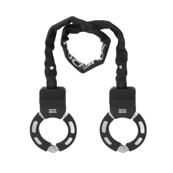 Rockbros 85922 Chain Lock for Scooters and Bikes, Black
