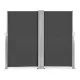 Double Retractable Side Awning 300x300x180 cm MultiGarden, Anthracite