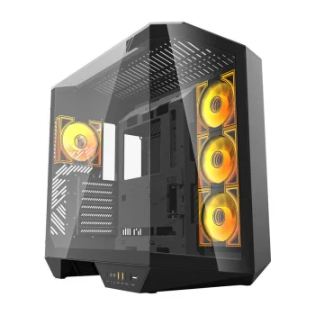 Darkflash DY470 PC Case Black with 4 Fans