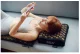 4Fizjo ERGO XL Acupressure Mat with Pillow, Black/Gold