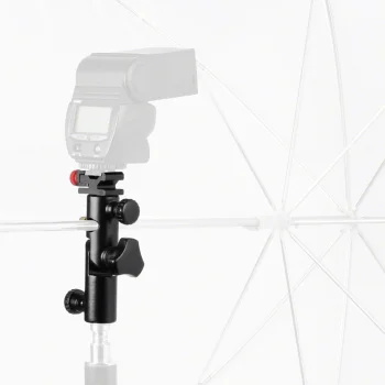 Walimex Metal Flash and Umbrella Holder Black