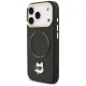 Karl Lagerfeld Big Strap Choupette Case for iPhone 17 Pro Max, MagSafe, Black