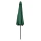 MultiGarden Garden Parasol, 3m, Tiltable, with Crank, Green