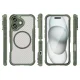 Leading Series MagSafe Silicone Case for iPhone 16, Green