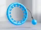 Weighted Smart Hula Hoop with Massage Nodes, Adjustable, Blue