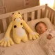 Soothing Baby Sleep Pillow with Patting Function and Remote Control, Yellow