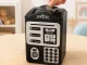 Electronic Piggy Bank for Kids ATM with PIN Code and Card, Black