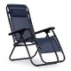 Zero Gravity Garden Lounge Chair MultiGarden Adjustable, Dark Blue