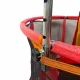 Kids Garden Trampoline with Safety Net and Accessories, 155 cm, Red