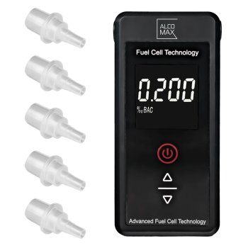 AX7 Electrochemical Breathalyzer with Platinum Sensor – 5000 Tests Before Calibration