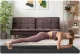 Neo-Sport Puzzle Mat for Yoga Fitness Gym 60x60x1cm, Set of 6 Pcs., Black