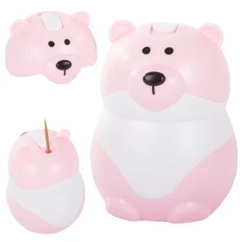 Toothpick Holder Bear, 7x10 cm (Color Mix)