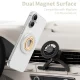 Tech-Protect MMR700 Lamano MagSafe Magnetic Phone Holder - Gray and Gold