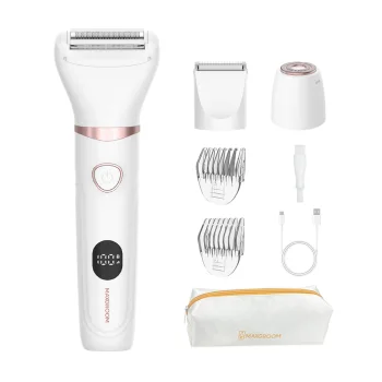 Women's 3-in-1 Trimmer MAXGROOM M-105 Wet/Dry White