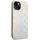 Karl Lagerfeld Monogram Iridescent vāciņš iPhone 14 Plus - Sudraba