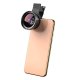 APEXEL PL-0.45XWM Mobile Phone Camera Lens 0.45x Wide Angle + 12.5x Macro (for cameras Ø10-15mm)