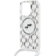 Karl Lagerfeld iPhone 15 Pro Case Crossbody Monogram Karl & Choupette, Transparent