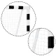 Neo-Sport NS-495 Football Goal 300 x 200 x 90 cm, Black/White