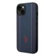 Apple iPhone 14 Plus 6.7\'\' US Polo Leather Stitch Case Cover (USHCP14MPFAV), Navy