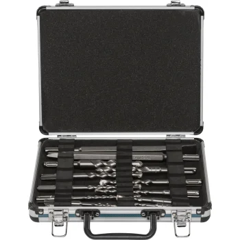 Makita D-42400 SDS-Plus Drill and Chisel Set, 13 Pieces