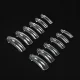 Ocho Nails Square Upper Dual Forms 120 pcs