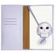 Nimmy Big Eyed Pet 2.0 Rabbit 2-in-1 Notebook & Pen Set, Purple