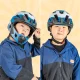 Rockbros TS-61 Children\'s Bike Helmet with Detachable Chin Size M (54-57 cm) - Blue