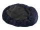 Plush Pet Bed for Dogs and Cats, 60x50 cm, Navy Blue