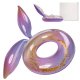 Inflatable Swimming Ring with Glitter and Mermaid Tail Galaxy, 94 cm