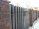 Profiled Metal Fence Board Polo PMx2 1650 mm, RAL 8019