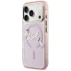 Karl Lagerfeld Case for iPhone 17 Pro Max MagSafe, Pink