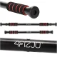 4Fizjo 1599 Basic Doorway Pull-Up Bar, 61.5-100 cm, Black/Red