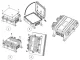 Installation Box 164x148x70mm, IP65, Light Gray