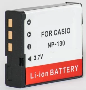 Extra Digital Battery for Casio NP-130 / NP-130A