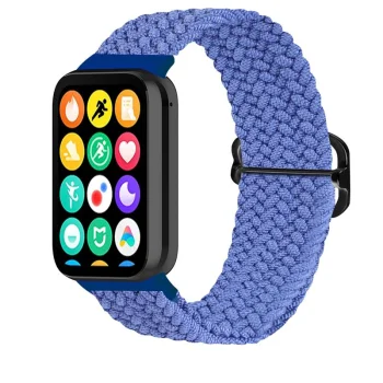 Telcon Braided Strap for Xiaomi Mi Band 8 Pro / M8 Pro, Blue