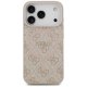 Guess 4G Ring Classic Logo MagSafe Phone Case Cover iPhone 17 Pro - Pink